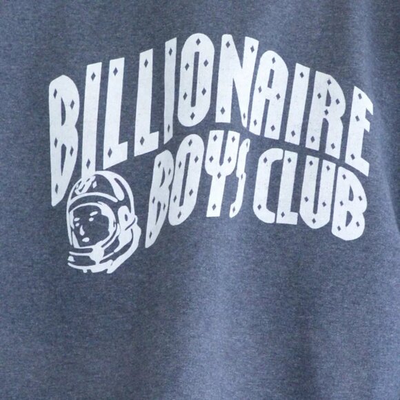 Hanes Ultimate Cotton Graphite Gray Billionaire Boys Club Crewneck Sweater Large - Picture 4 of 11